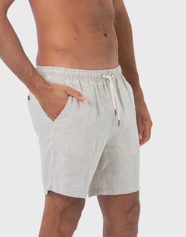 Coast Clothing - Linen Shorts - Sand