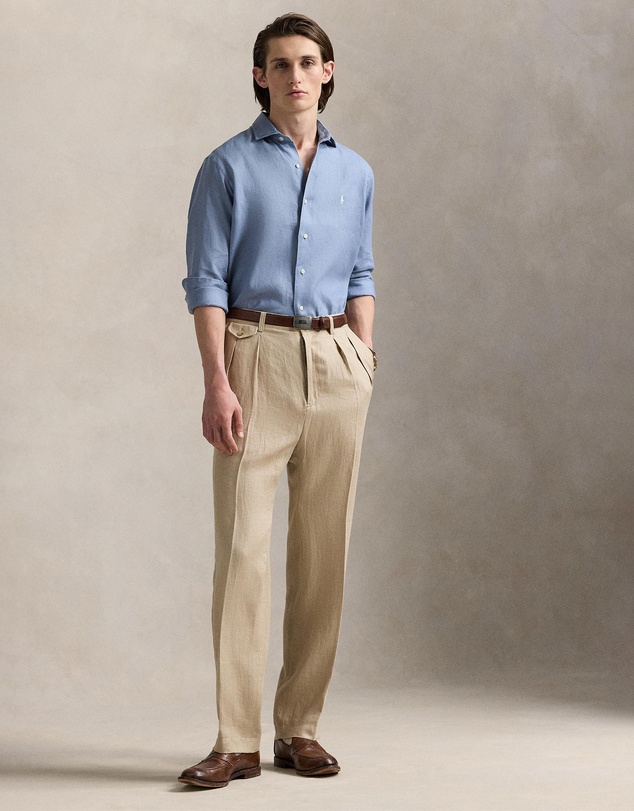 Polo Ralph Lauren - ICONIC EXCLUSIVE - Custom Fit Linen Shirt