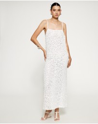 Lover - Claudia Sequin Shift Maxi Dress