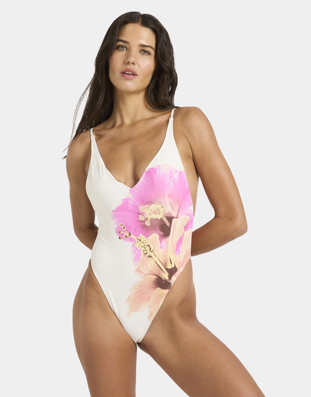 Billabong - Womens Sunny Shore Deep V One Piece