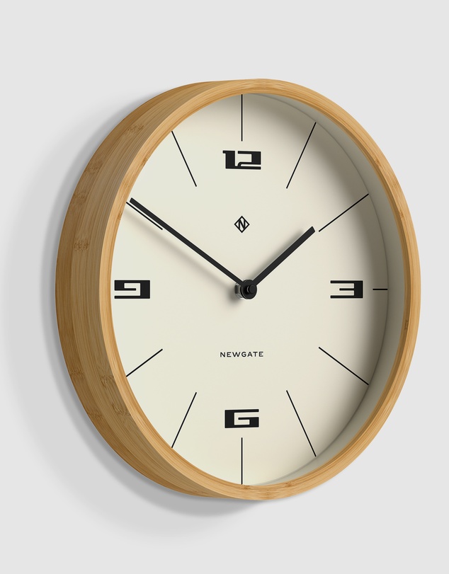 Newgate - Newgate Bali Wall Clock - Hovercraft Dial