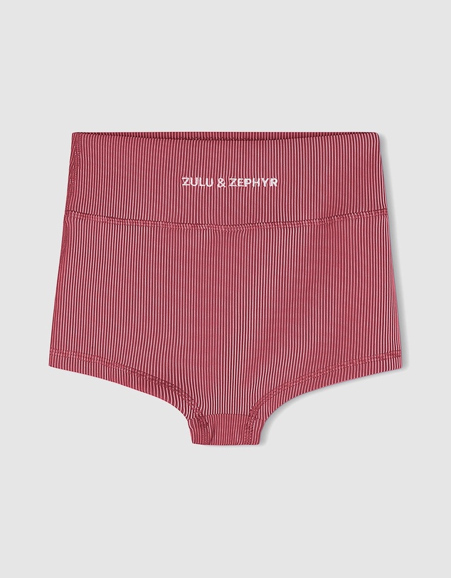 Zulu & Zephyr Mini - Mini Stripe Boy Shorts - Kids-Teens