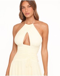 Petal & Pup - Kylee Maxi Dress - Butter Yellow