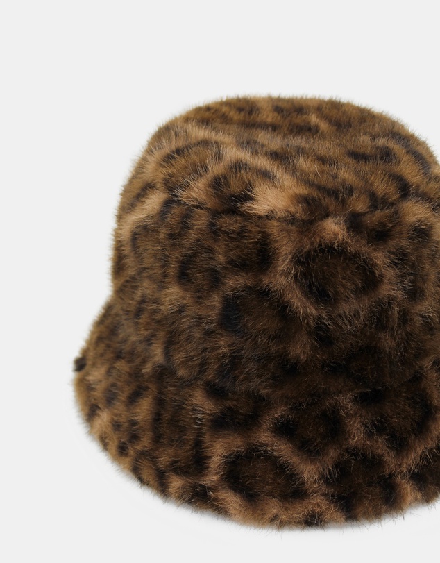 Morgan & Taylor - Marissa Faux Fur Hat in Brown