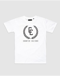 Counter Culture - Garland Logo Tee - Youth