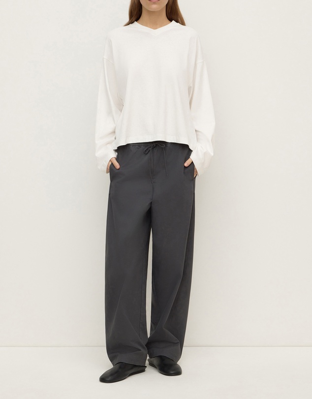 Assembly Label - Stella V Neck Oversized LS Tee