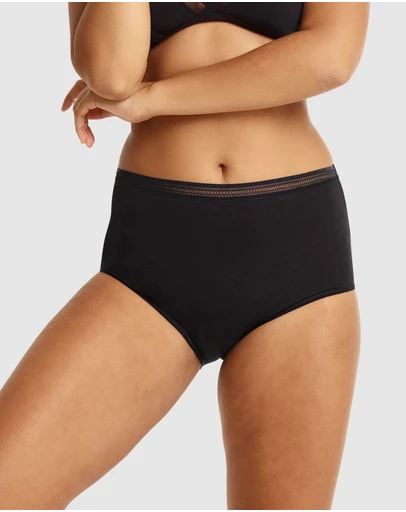 Love Luna - 3 Pack Women's Light Bladder Leakage Full Brief