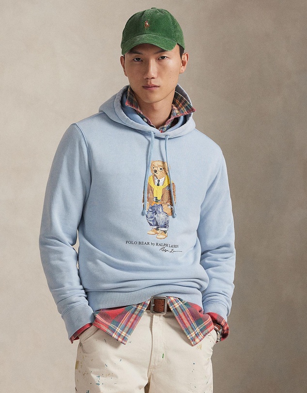 Polo Ralph Lauren - Polo Bear Garment-Dyed Fleece Hoodie