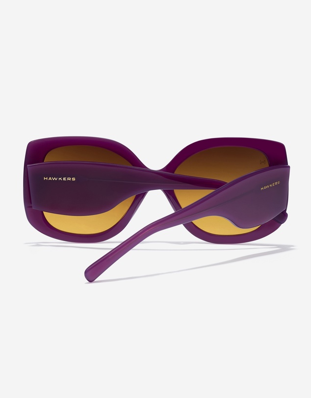 Hawkers Co - Hawkers - Fervor - grape purple tobacco  Sunglasses for Men and Women UV400
