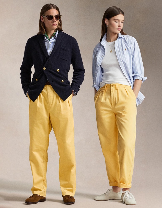 Polo Ralph Lauren - Whitman Relaxed Fit Pleated Chino Pants