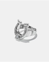 THOMAS SABO - THOMAS SABO Silver Horseshoe Ring
