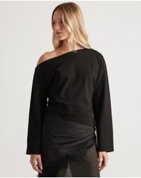 Decjuba - Ally Tipped Shoulder Tee