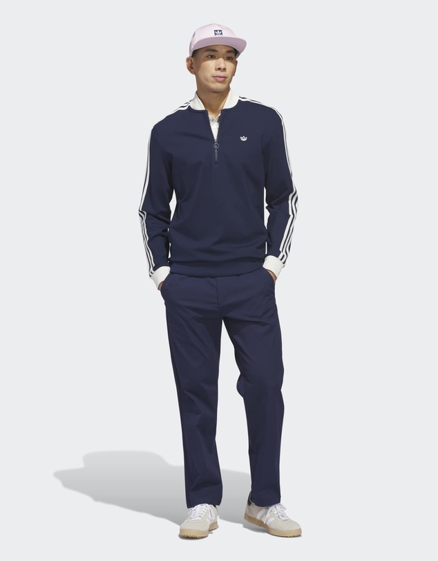 adidas Originals - Originals 3-Stripes 1/4 Zip Sweatshirt Mens