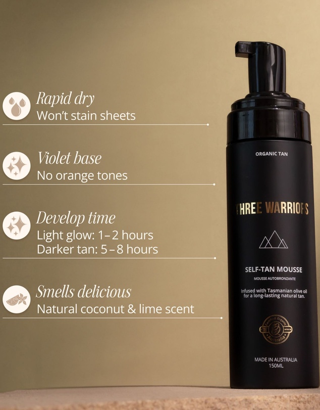 Three Warriors - Self-Tan Mousse