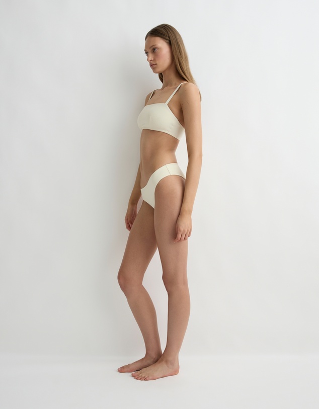 BONDI BORN - Anja Bikini Top - Pearl (Sculpteur®)