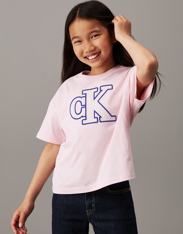 Calvin Klein Jeans - Girls Boxy Logo T-Shirt