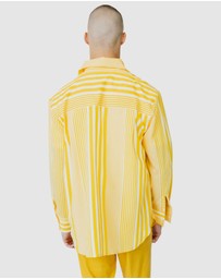 Justin Cassin - Pedro Striped Casual Shirt