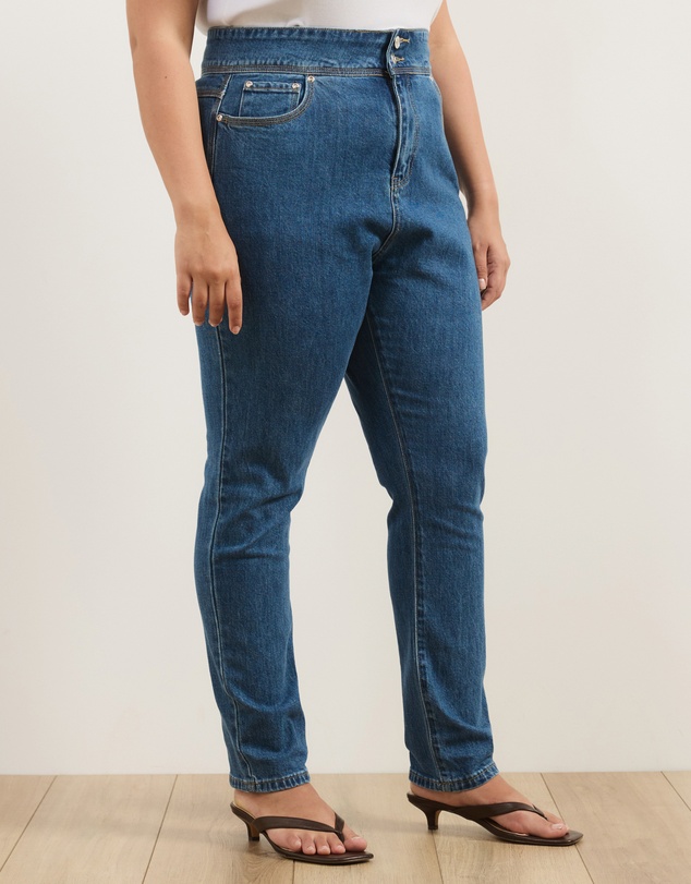 Atmos&Here Curvy - Piper Stretch Denim Skinny Jeans