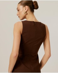 Tussah - Tie Midi Dress