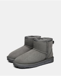EVERAU - EverAU Ugg Mini Classic Sheepskin Upper UGG Boots