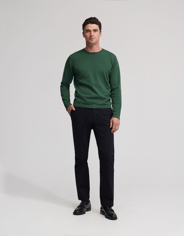 Oxford - Nico Cotton Crew Neck