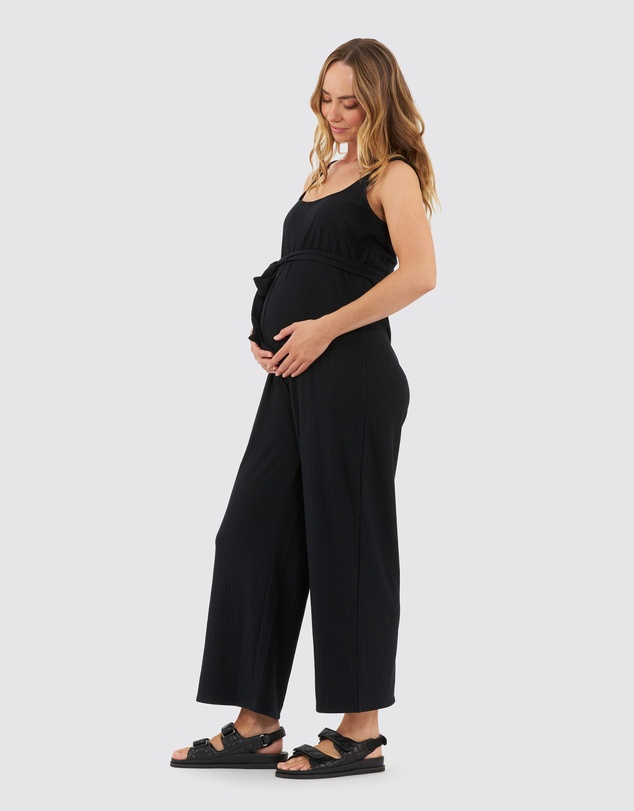 Ripe Maternity - Bobby Rib Jumpsuit
