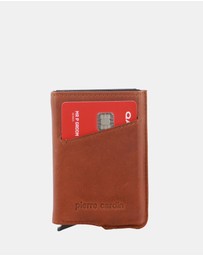Pierre Cardin - Pierre Cardin Leather Smart Slide Card Holder Tab Wallet