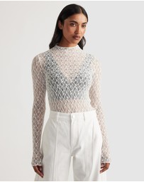 Decjuba - Amber Lace Long Sleeve Top