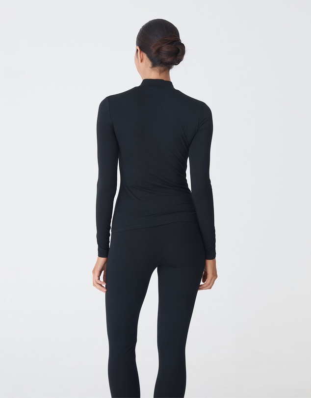 Forcast - Nina Bamboo Long Sleeve Top
