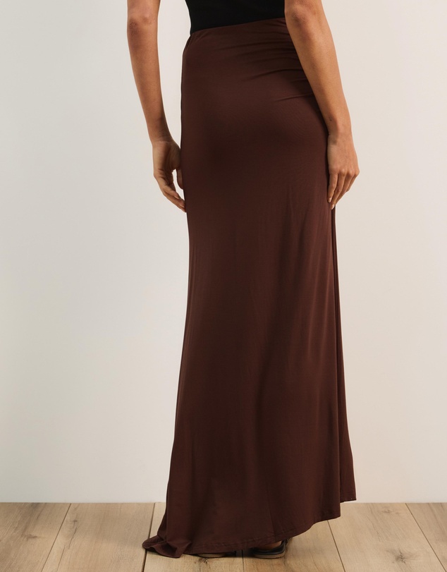 Atmos&Here - Tara Jersey Maxi Skirt with Gathers