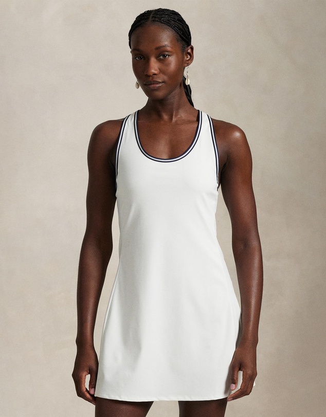 Polo Ralph Lauren - Crisscross Stretch Interlock Tennis Dress