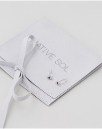 Native Sol - Evil Eye Studs