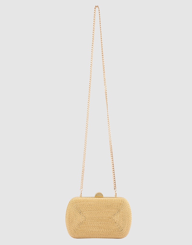 Olga Berg - Martina Coiled Rope Clutch
