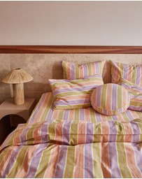 Mosey Me - Miami Stripe Flat Sheet