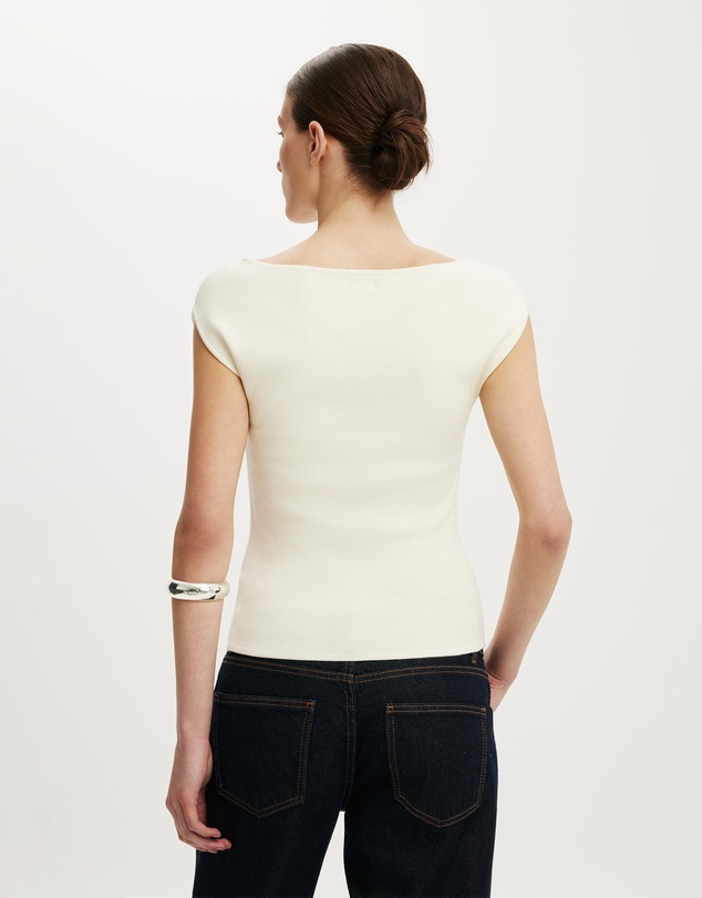 Cotton On - Double Knit Boat Neck