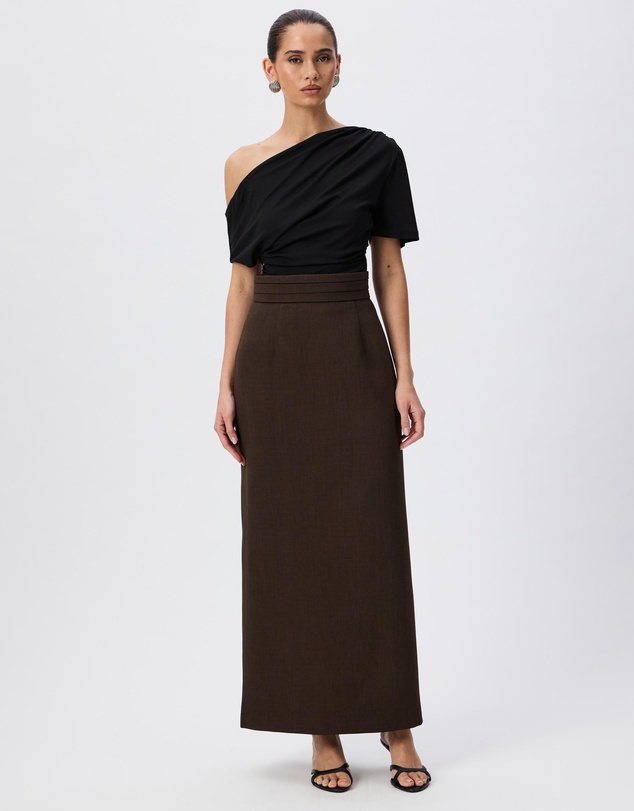 Tussah - Sabrina High Waist Midi Skirt