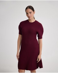Oxford - Florence Knitted Pleat Dress