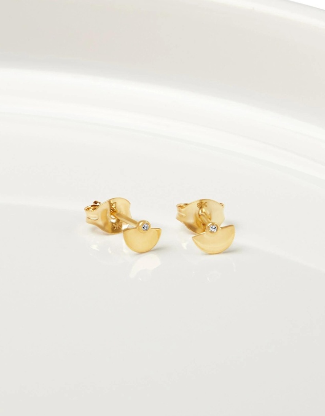Luna Rae - Solid Gold - Lost Star Diamond Studs