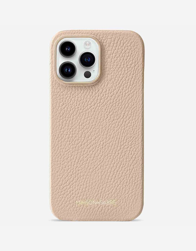 Maison De Sabre - Leather Phone Case  (iPhone 15 Pro)