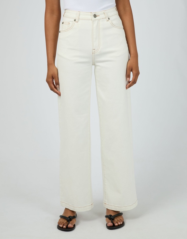 All About Eve - Jacqui Wide Leg Vintage White