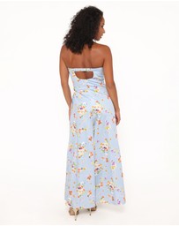 Petal & Pup - Wren Jumpsuit - Cornflower Blue Floral