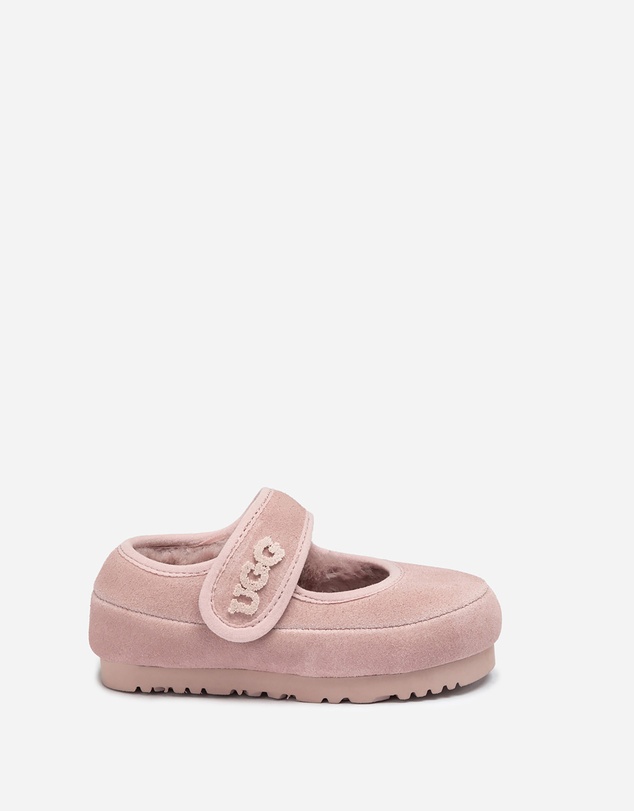 Ozwear Connection Uggs - Ugg Logo Kids Mary Jane