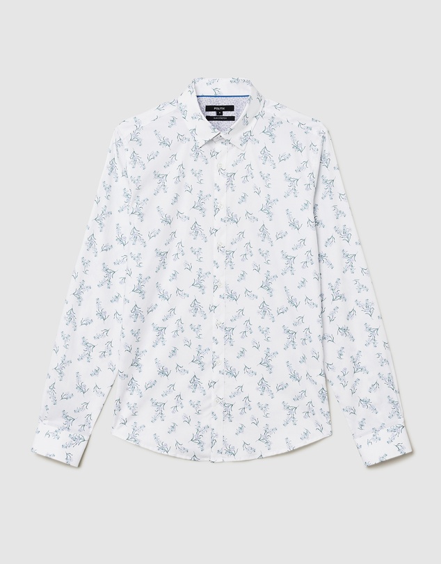 Politix - Javier Bouquet Floral Long Sleeve Printed Shirt