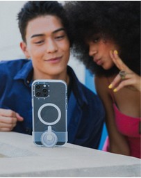 PopSockets - POPCASE MagSafe iPhone 13 Pro Protective Phone Case & Phone Grip Holder
