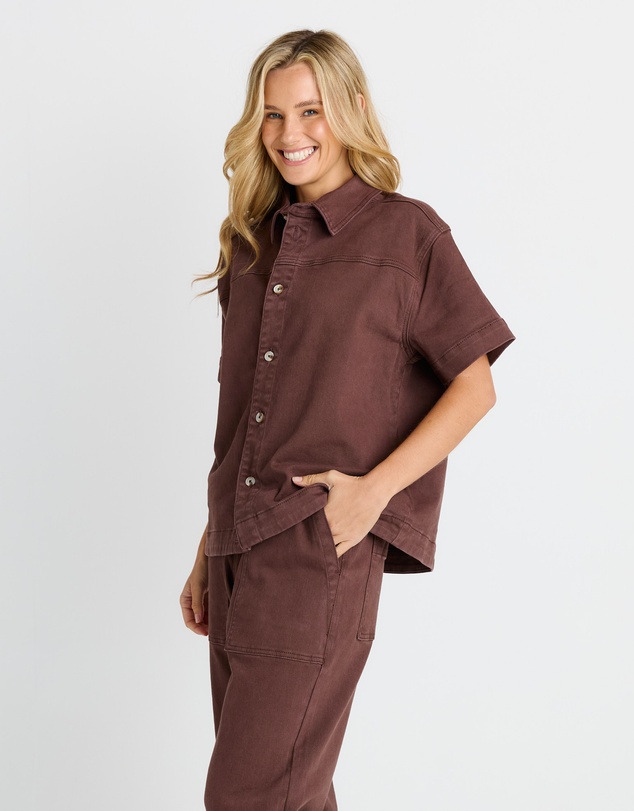 Betty Basics - Quinn Cotton Shirt
