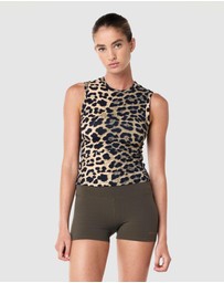 P.E Nation - Leopard Foundation Muscle Tank