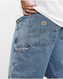 Vintage by The Real Deal - Pre Loved - Vintage Lee Denim Carpenter Shorts