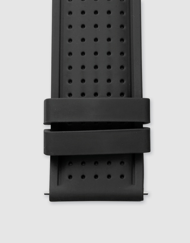 Maxum - Raglan Band Black Silicone Strap Gold Buckle