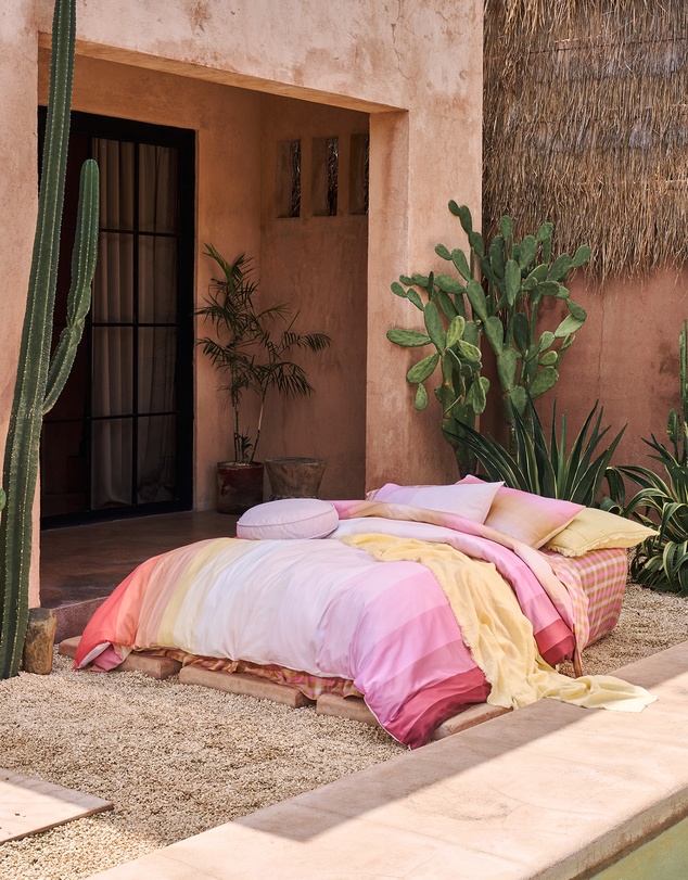 Linen House - Sunrise Stripe Quilt Cover Set