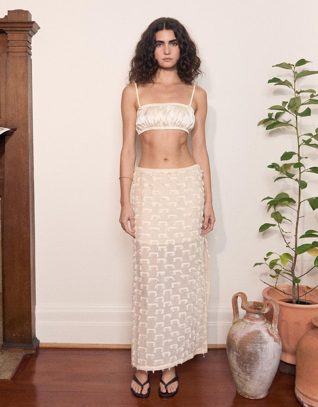 Varna - Marcelline Jacquard Skirt